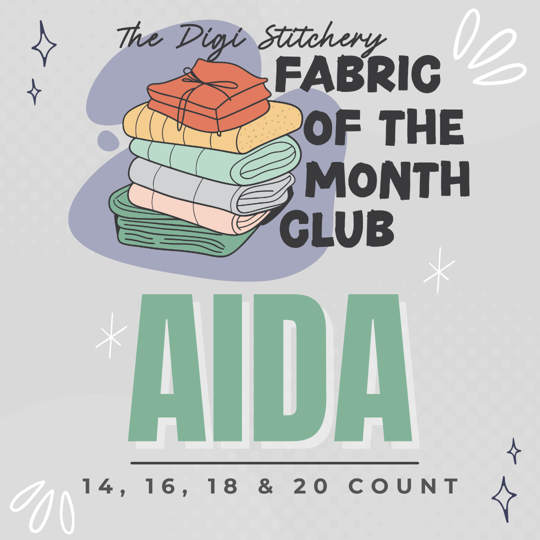 TDS Aida Fabric of the Month Club (shipping included)