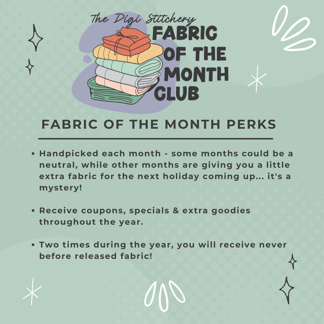 TDS Aida Fabric of the Month Club (shipping included)
