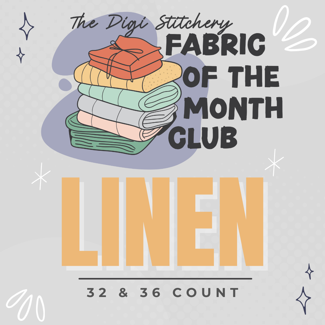 TDS Linen Fabric of the Month Club (shipping included)